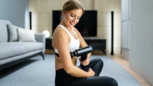 Un pistolet de massage