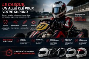 casque karting
